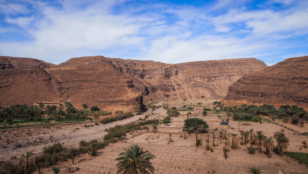 Agdz Mountains and Palm Groves