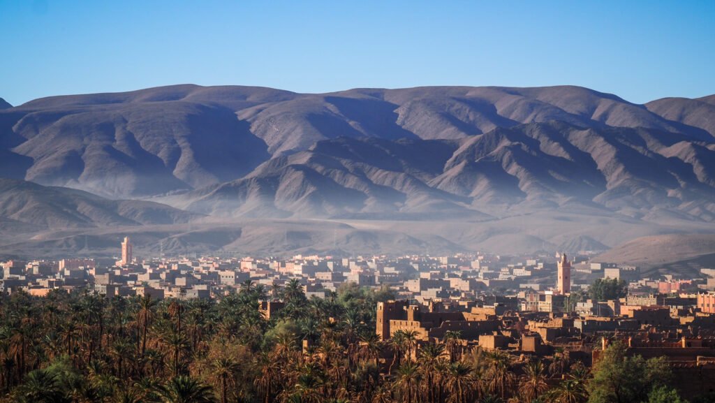 Agdz Mountains and Palm Groves