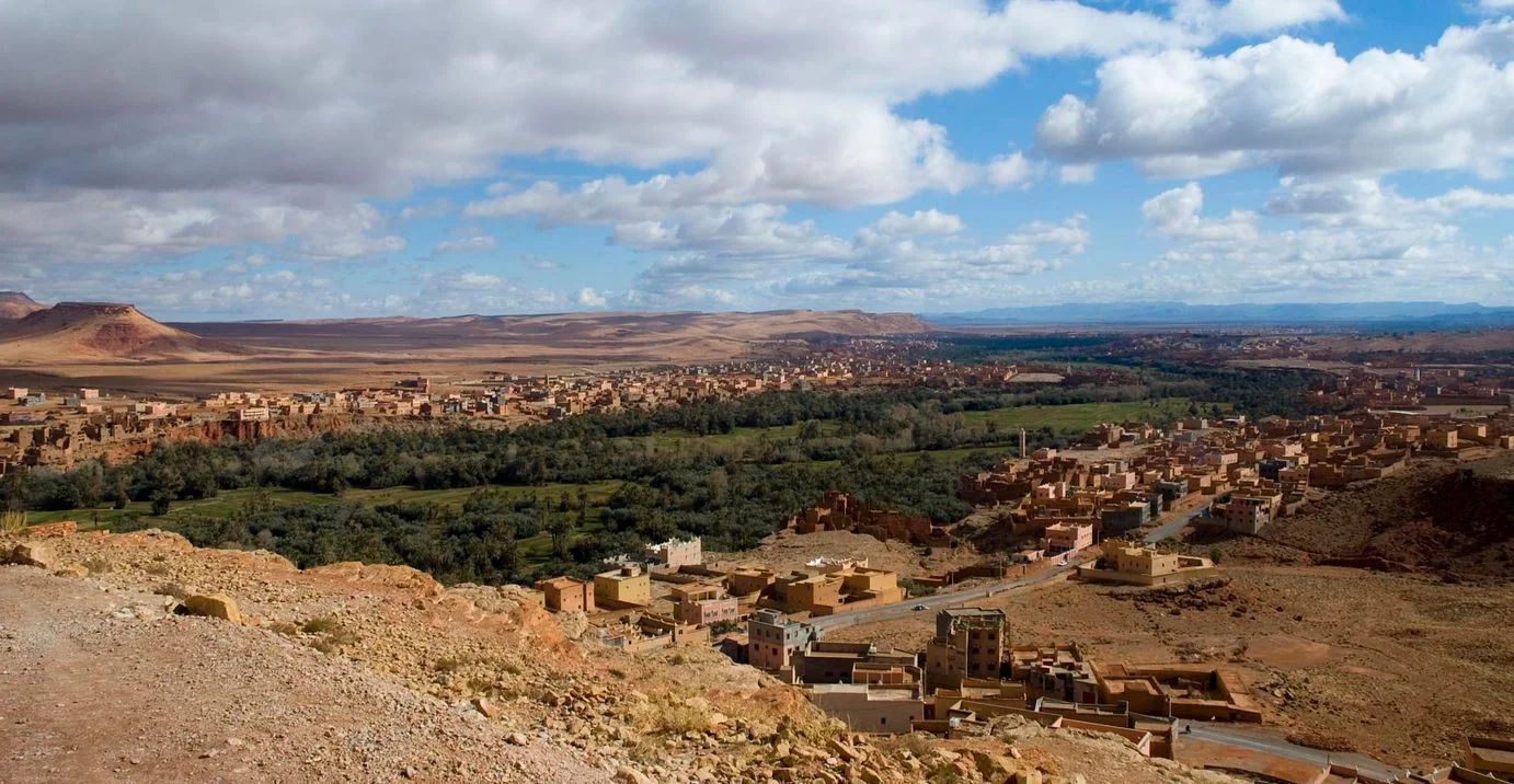 Tinghir Mountains and Oasis Jewel